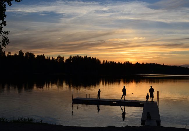 House in Ramsberg - Holidays at the lake in Bergslagen with your own bathing area