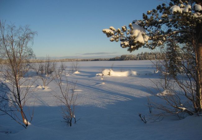 House in Arvidsjaur - Newly built holiday home with boat and sauna