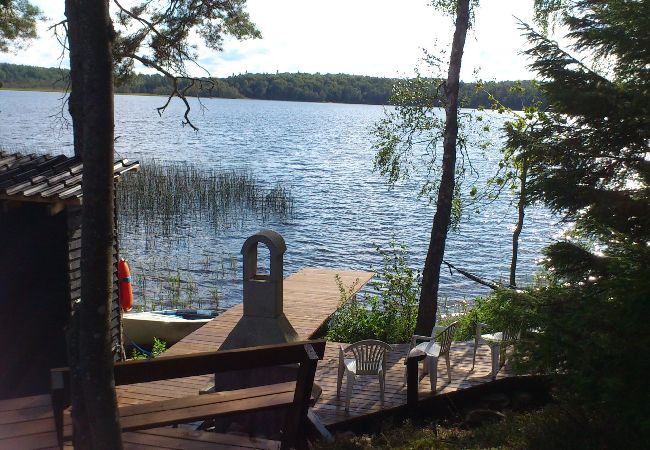 House in Forsheda - Lonely cabin in Småland directly on the lake