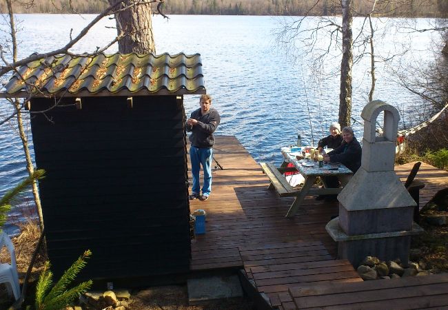 House in Forsheda - Lonely cabin in Småland directly on the lake House in Forsheda - Lonely cabin in Småland directly on the lake