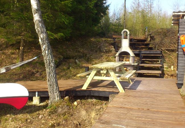 House in Forsheda - Lonely cabin in Småland directly on the lake