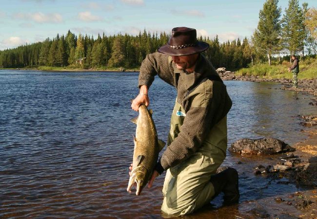 House in Gargnäs - Holiday home at one of the best salmon fishing rivers of Sweden