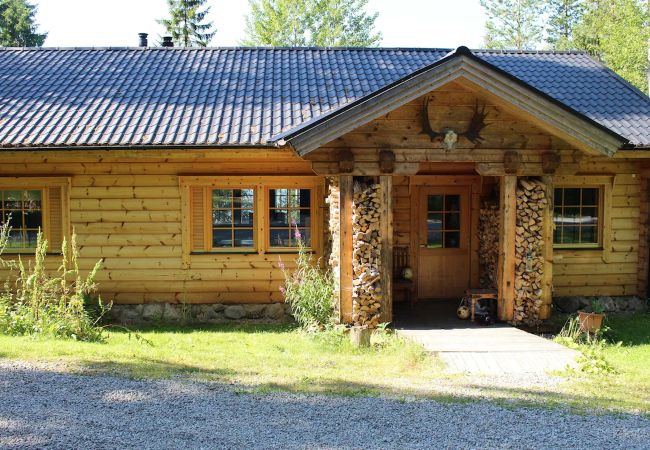 House in Bräcke - Wonderful comfort log home right on the lake