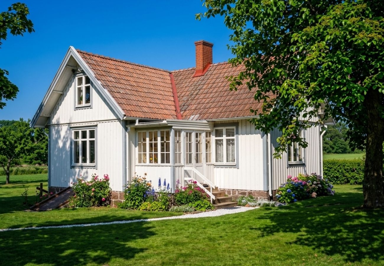 House in Fågelmara - Holiday on a farm on the Baltic coast with sauna and spa