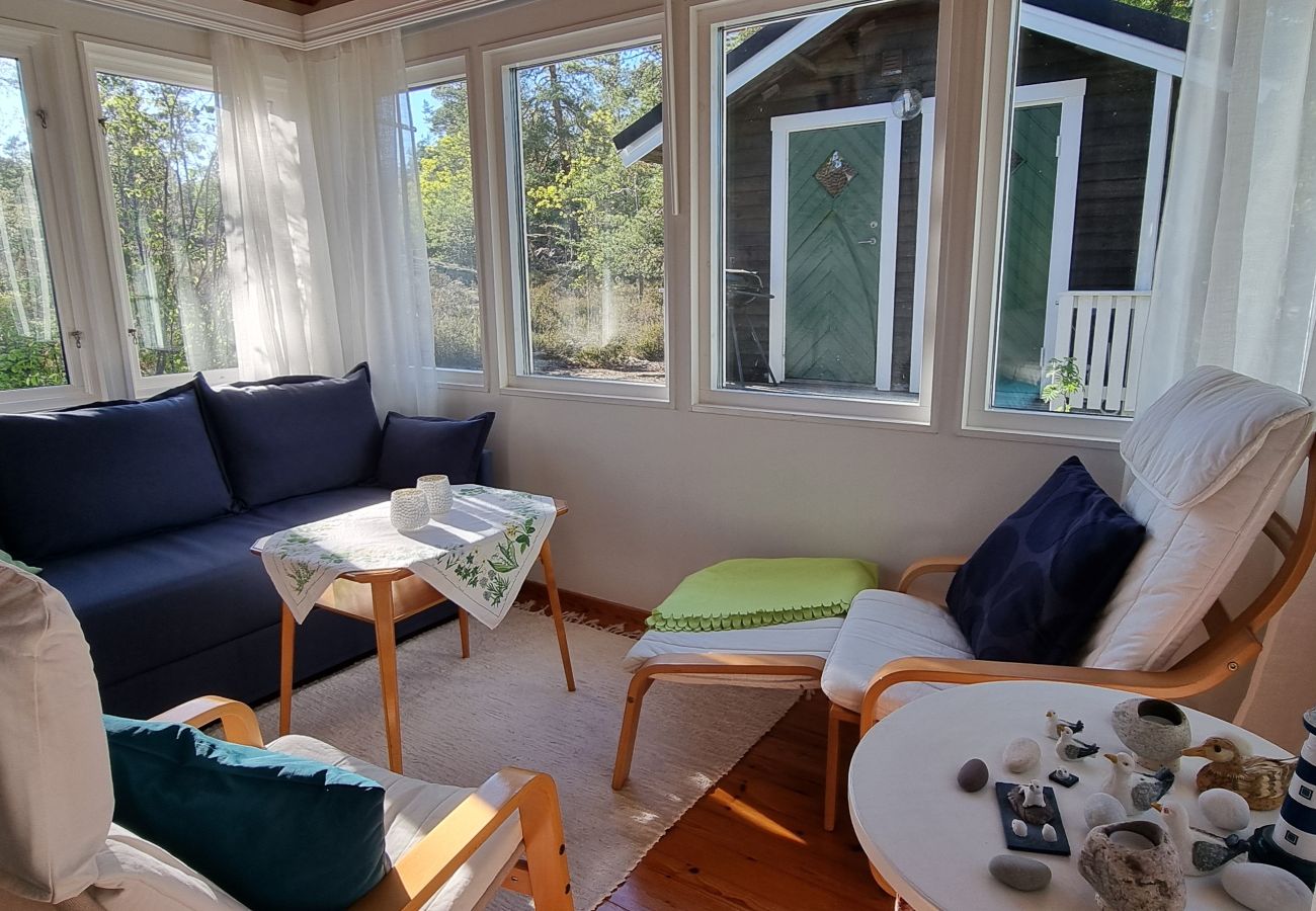 House in Valdemarsvik - Holiday home in the archipelago on the Baltic Sea with partial sea view