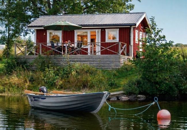 House in Dals Långed - Holiday cottage on the lake in Dalsland