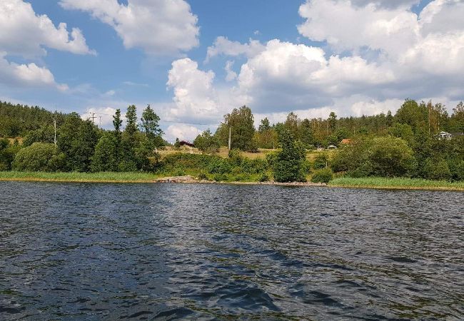 House in Horn - Beautiful log holiday home not far from the lake with the possibility of motorboat rental