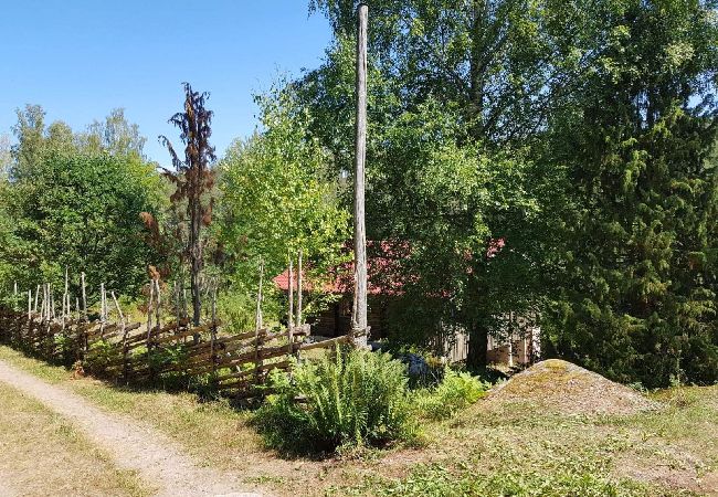 House in Horn - Beautiful log holiday home not far from the lake with the possibility of motorboat rental