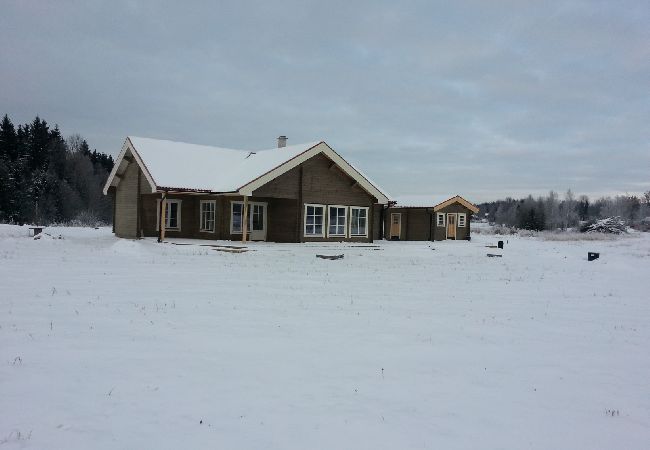 House in Storå - Log cottage by the lake to a high standard