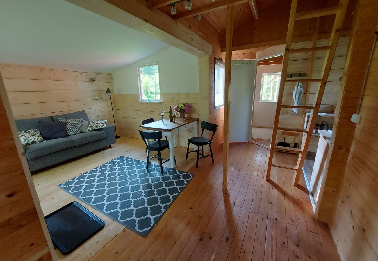 House in Torestorp - Nature vacation in Sweden's southernmost wilderness, surrounded by forest and lake.