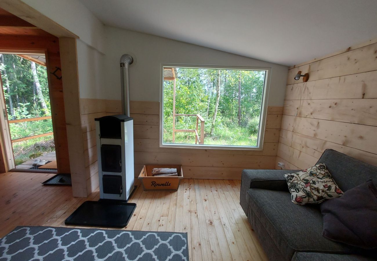 House in Torestorp - Nature vacation in Sweden's southernmost wilderness, surrounded by forest and lake.