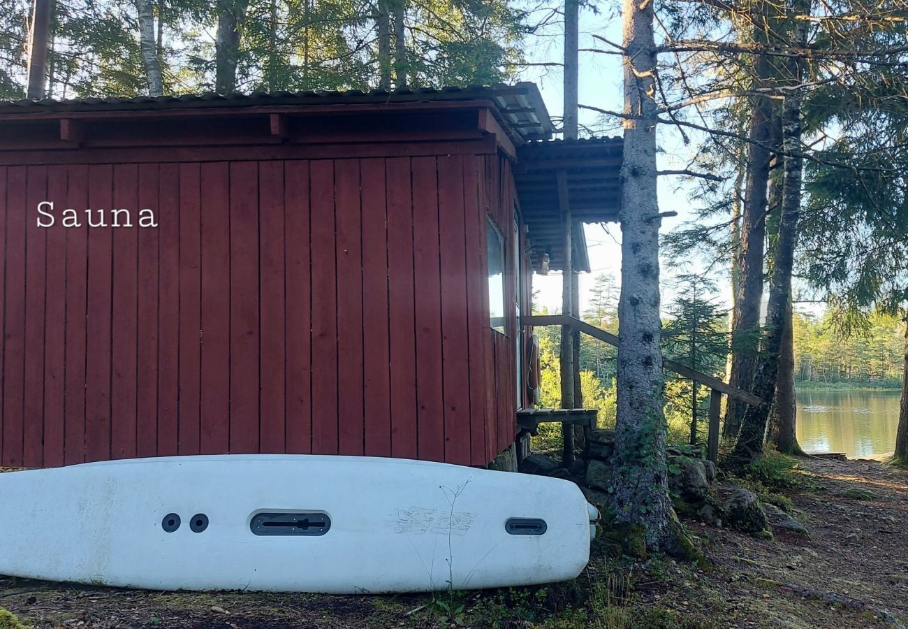 House in Torestorp - Nature vacation in Sweden's southernmost wilderness, surrounded by forest and lake.