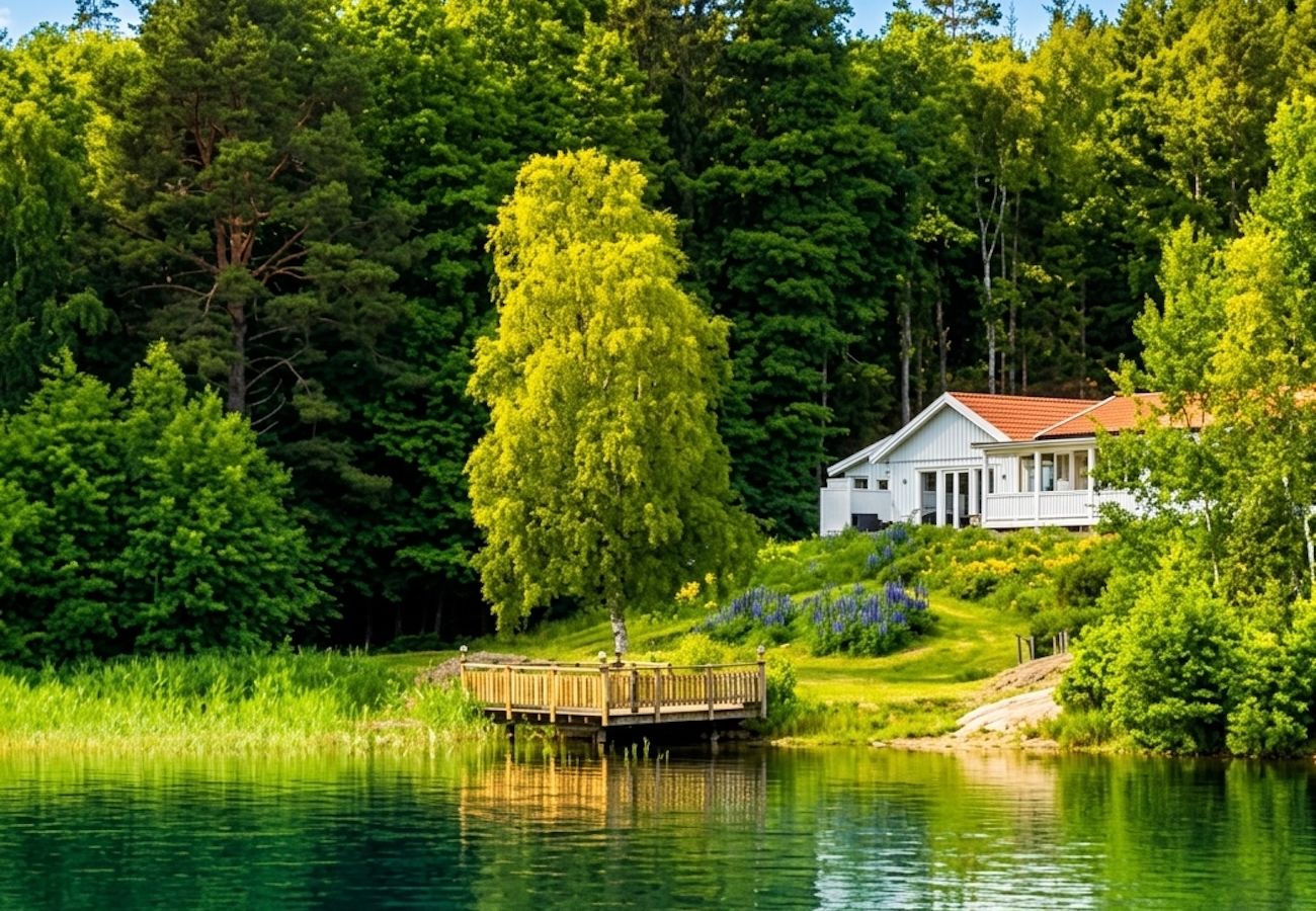 House in Tranås - Luxury holiday for multiple families – 2 vacation homes right by Lake Sommen