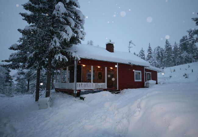 Stuga i Kiruna - Fantastiskt natursemester vid Torneälven nära ishotellet Stuga i Kiruna - Fantastiskt natursemester vid Torneälven nära ishotellet