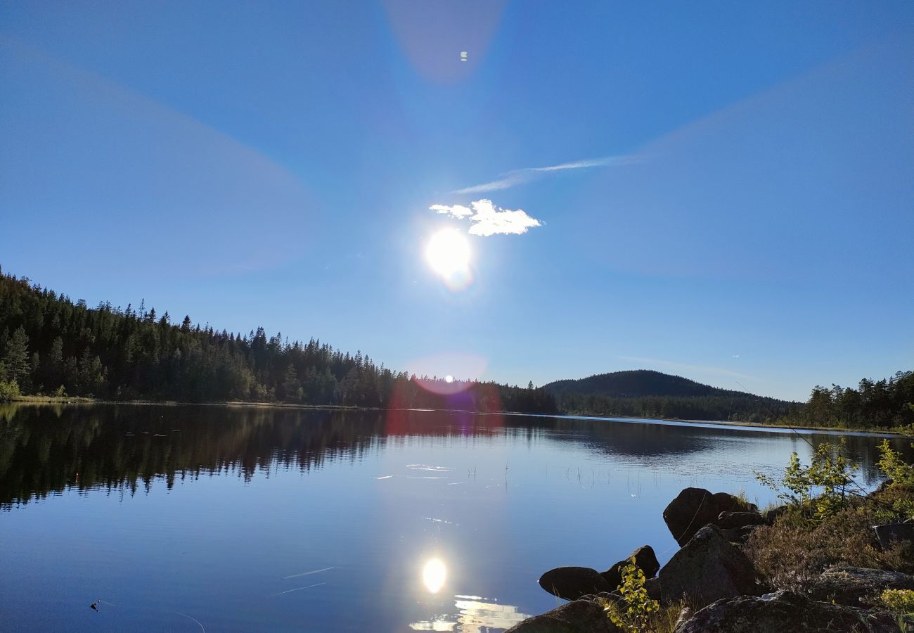 Stuga i Sysslebäck - Mysigt fritidshus för vinter- eller sommarsemester i Mellansverige