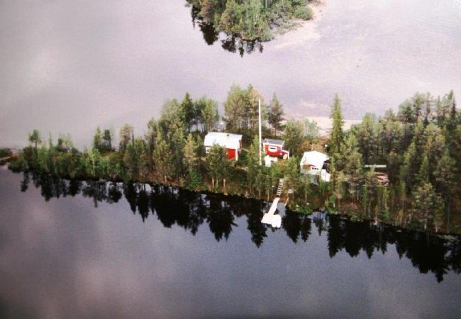 Stuga i Kiruna - Unikt vid älven med vatten runt om, fantastisk natur och enskilt läge