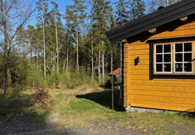 Stuga i Lidhult - Fin timmerstuga mellan sjön Bolmen och Unnen med egen båt Stuga i Lidhult - Fin timmerstuga mellan sjön Bolmen och Unnen med egen båt
