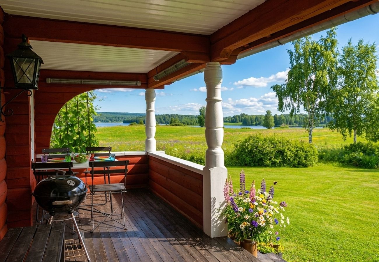 Stuga i Kopparberg - Stuga i Bergslagen med sjöutsikt