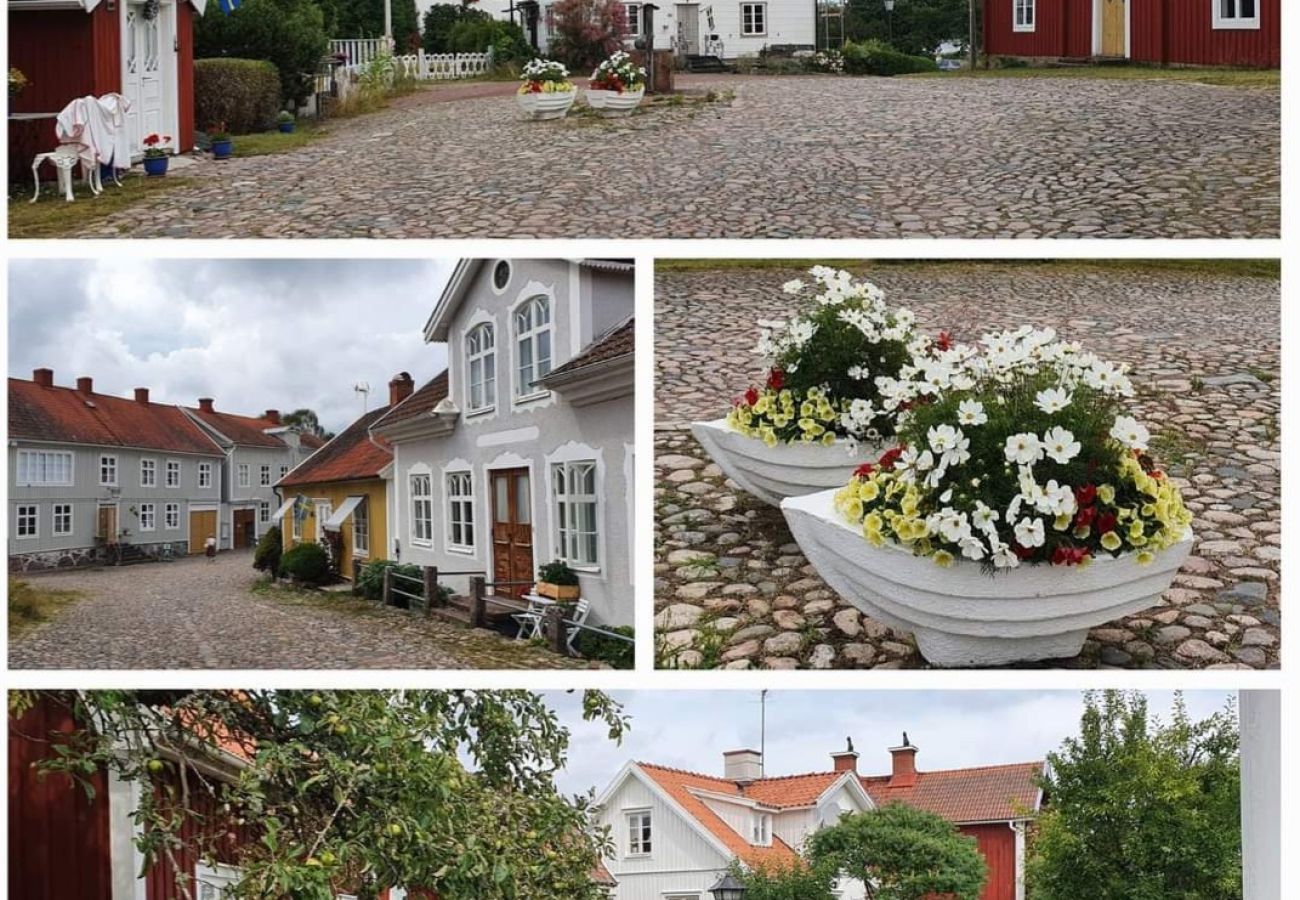 Stuga i Ålem - Stort, Lugnt, GENUINT med många rum nära havet.