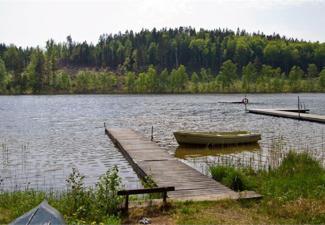 Stuga i Arkelstorp - mysig stuga vid Lerjevallssjön