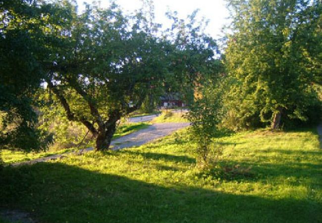 Stuga i Bergshamra - Stuga i Roslagen med båt några meter från vattnet