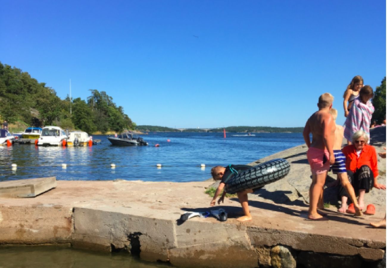 Stuga i Saltsjö-Boo - Villa nära skärgård, och badplats