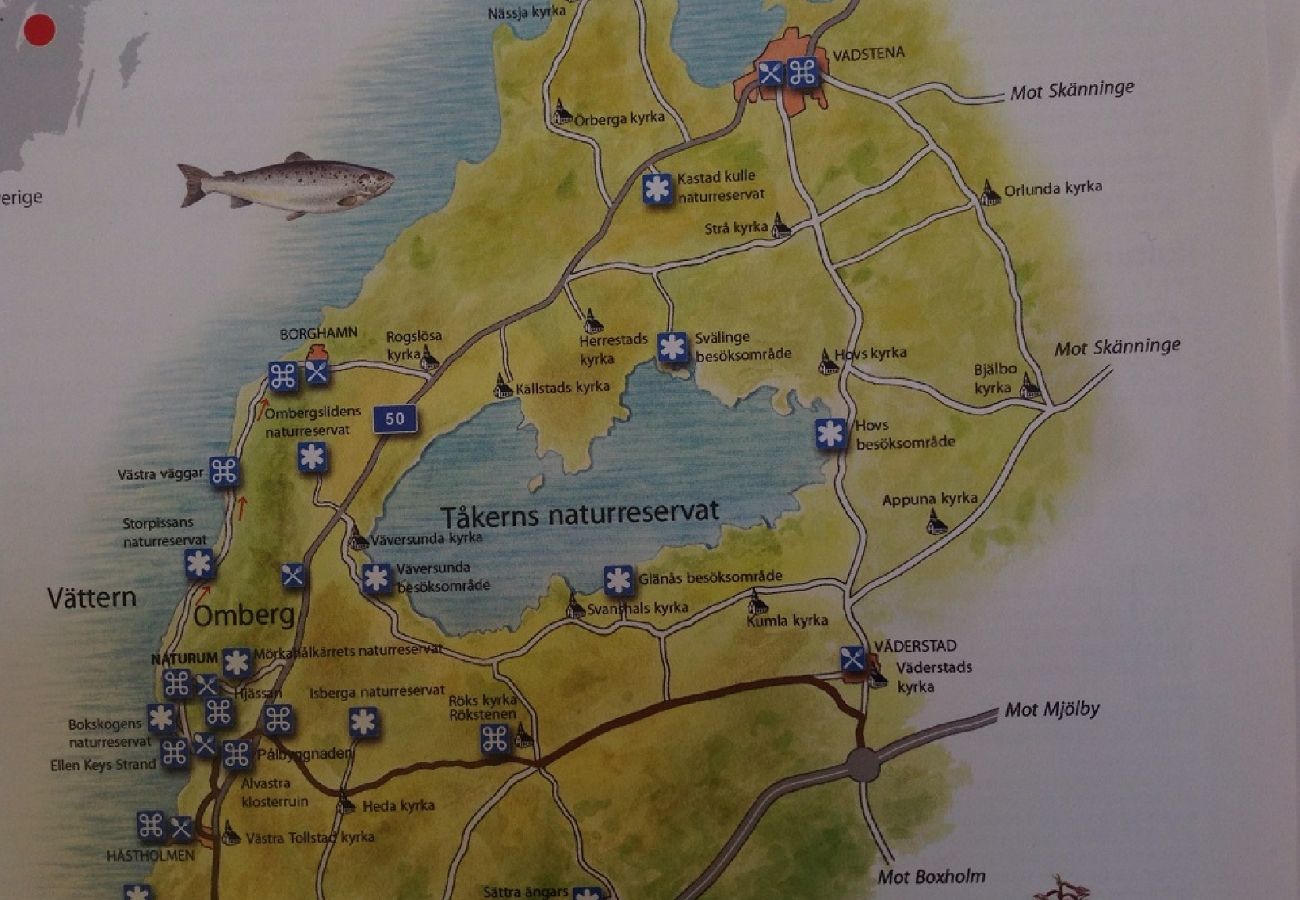 Stuga i Borghamn - Vättern Torp