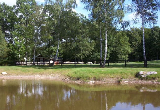 Stuga i Tyringe - Stuga i skogen vid fiskedamm Stuga i Tyringe - Stuga i skogen vid fiskedamm