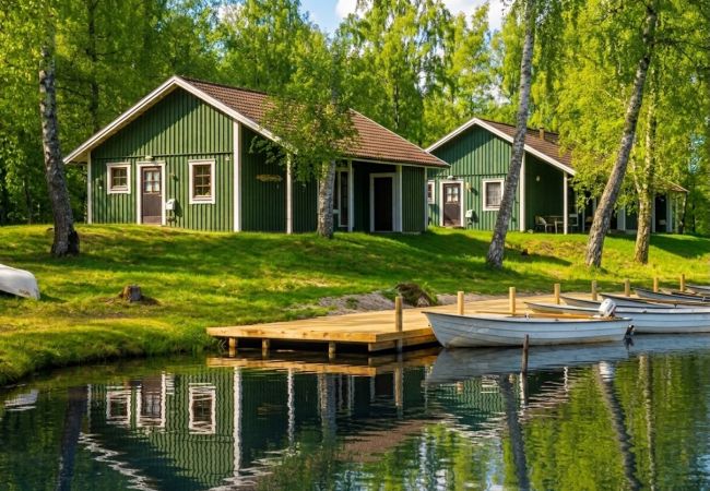 Stuga i Arboga - Direkt vid Hjälmarens strand