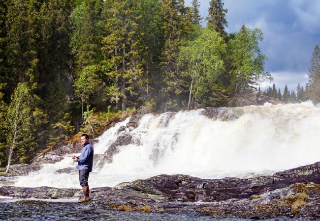 Stuga i Valsjöbyn - Förtrollande panoramautsikt över sjön och bergen Stuga i Valsjöbyn - Förtrollande panoramautsikt över sjön och bergen