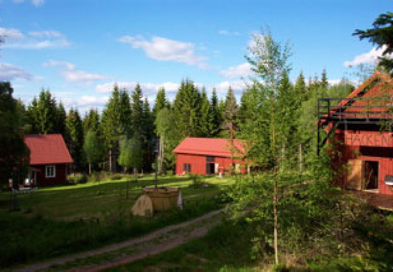 Stuga i Hagfors - Semester mitt i Värmlands skogar i avskilt läge