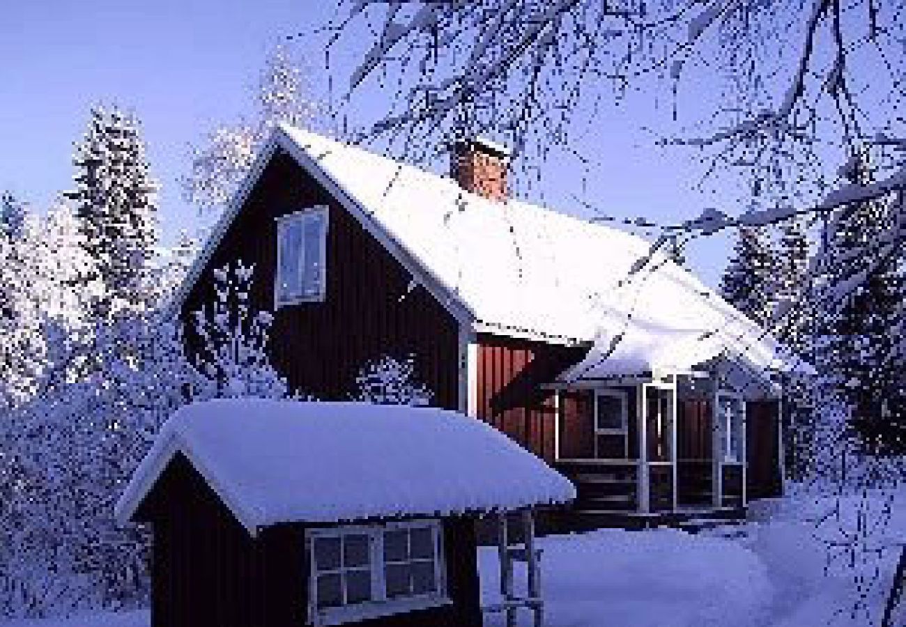 Stuga i Hagfors - Semester mitt i Värmlands skogar i avskilt läge