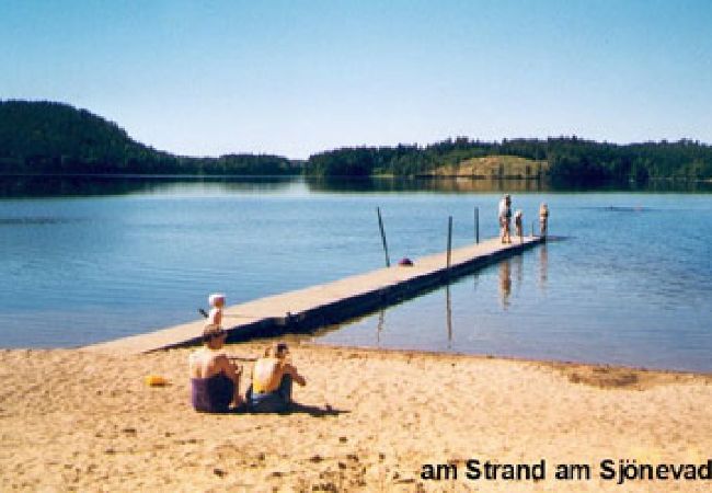 Stuga i Vessigebro - Semesterhus endast  fem minuter från Sjönevadssjön