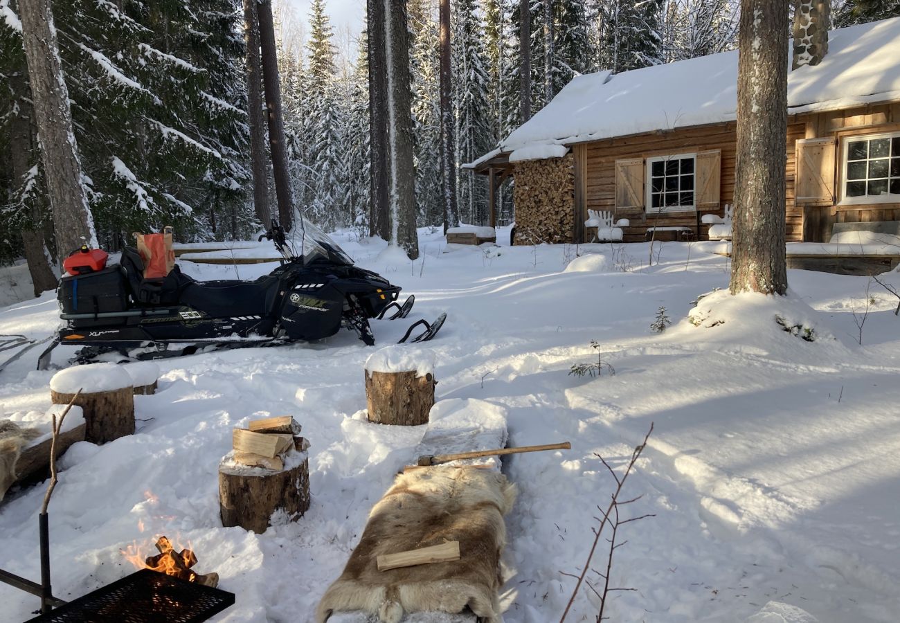 Stuga i Gällö - Wolverine cabin