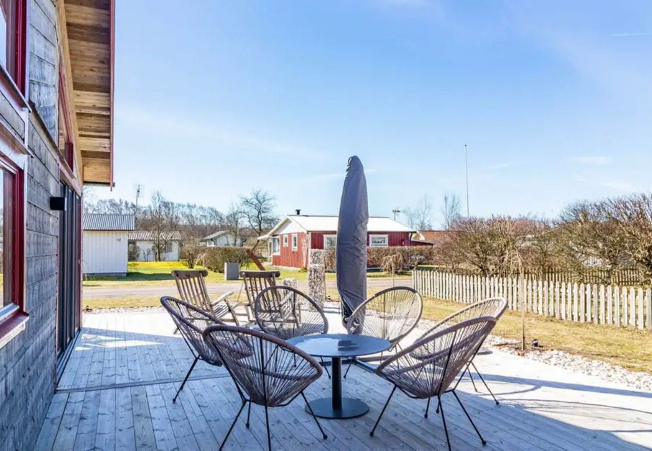 Stuga i Skummeslövsstrand - Två nybyggda semesterhus med Spa, AC och Internet