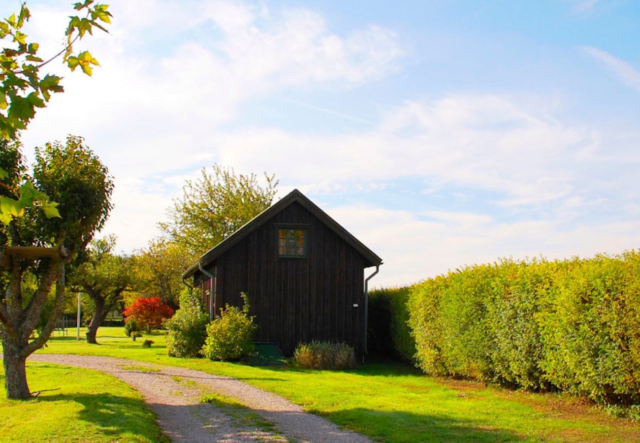 Stuga i Ydre - Semesteridyll bland hästhagar, skog, ängar och sjö med egen båt